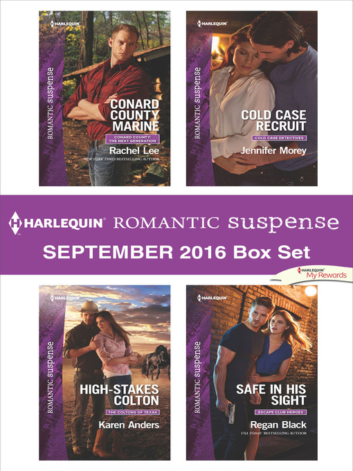 Title details for Harlequin Romantic Suspense September 2016 Box Set by Rachel Lee - Wait list